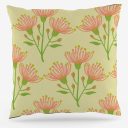 Cushion Covers | Cushion Covers Online | Cushion Covers India | Luxury Cushion Covers by Twinhearts Floral Green