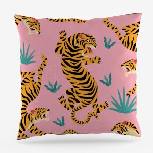Cushion Covers | Cushion Covers Online | Cushion Covers India | Luxury Cushion Covers by Twinhearts | Pink Cushion Cover