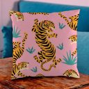 Cushion Covers | Cushion Covers Online | Cushion Covers India | Luxury Cushion Covers by Twinhearts | Pink Cushion Cover Set of 2