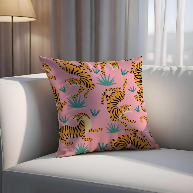 Cushion Covers | Cushion Covers Online | Cushion Covers India | Luxury Cushion Covers by Twinhearts | Pink Cushion Cover Set of 2