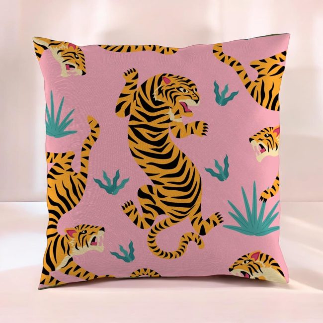 Cushion Covers | Cushion Covers Online | Cushion Covers India | Luxury Cushion Covers by Twinhearts | Pink Cushion Cover Set of 2